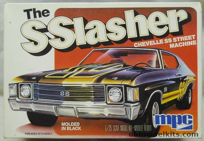 MPC 1/25 The Sslasher Chevelle SS Street Machine, 1-0749 plastic model kit